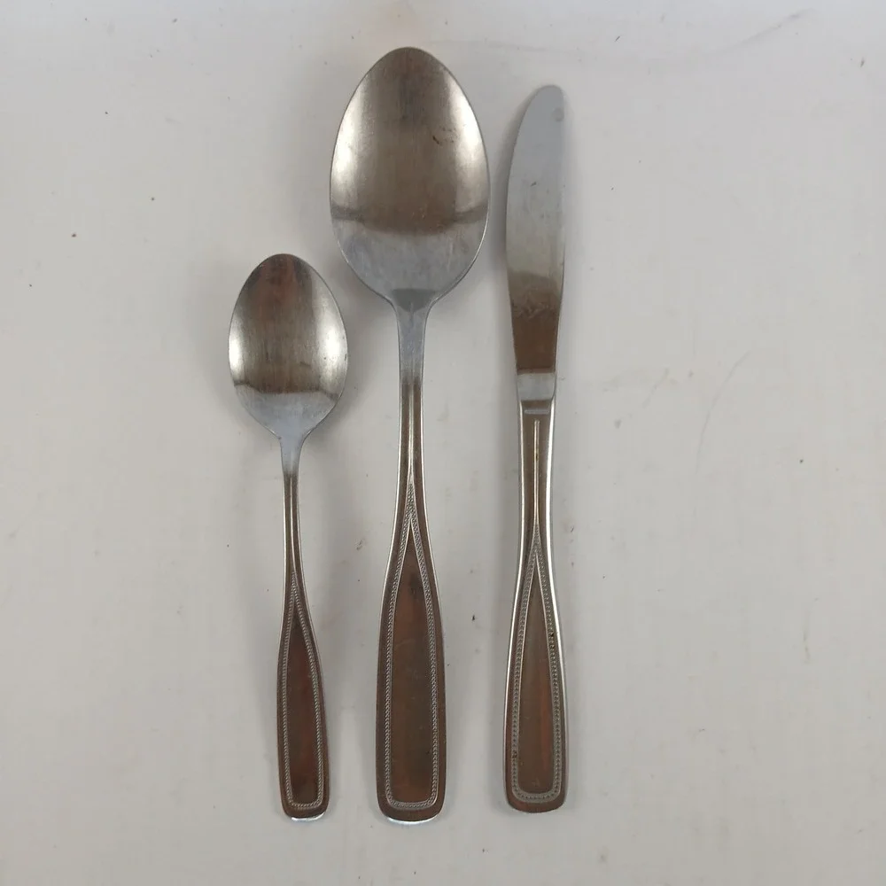 Oneida Northland Classic Harmony‎ Korea  3 Pc Set Teaspoon Tablespoon Knife